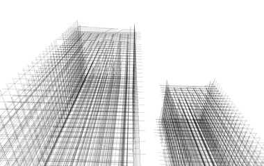 modern office buildings