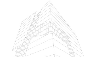 Fototapeta premium modern office buildings