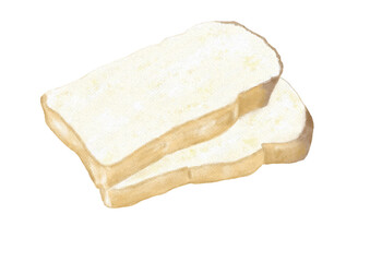 スライスした食パン