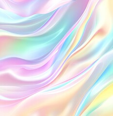 Abstract flowing pastel colors