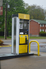 Generic diesel gas pump in the USA.