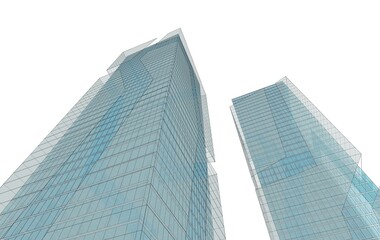 Obraz premium modern office buildings