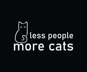 Less People More Cats