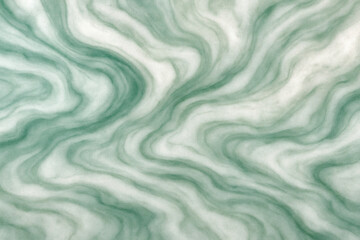 Obraz premium Calming Green Marble Waves Elegant Soft Flowing Background Design