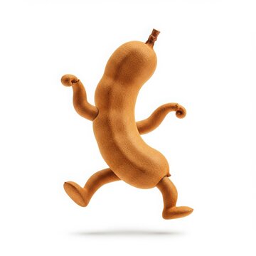 Tamarind Fruit Character Running