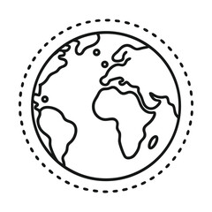 vector illustration of earth