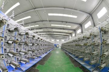 Modern packaging production line workshop equipment