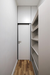 Internal door in the dressing room