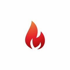 fire vector illustration Simple, elegant vector