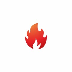fire vector illustration Simple, elegant vector