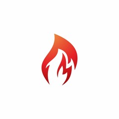 fire vector illustration Simple, elegant vector