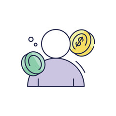 Funds Icon vector