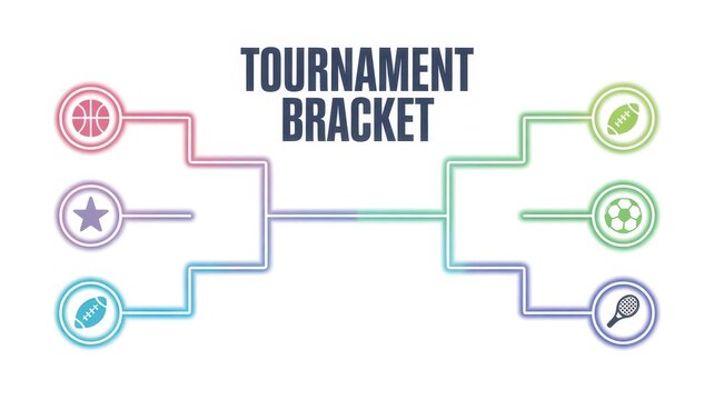 Design Your Own Sports Tournament Bracket Customizable Template