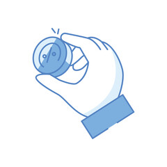 Percentage Icon vector