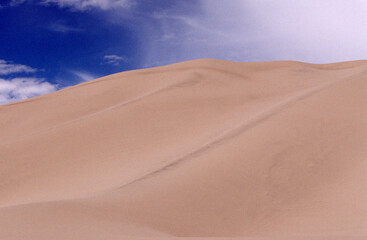 sand dunes in the desert