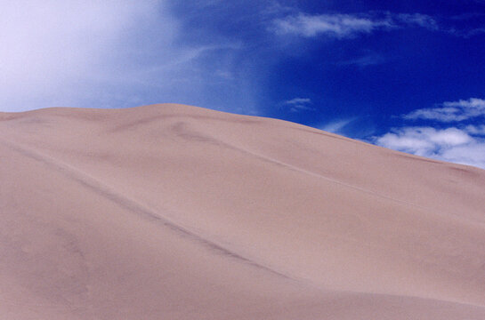 sand dunes in the desert