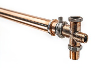 Copper pipe fittings for plumbing and industrial applications