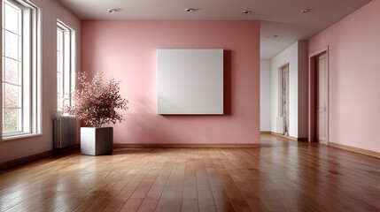 empty room with a window