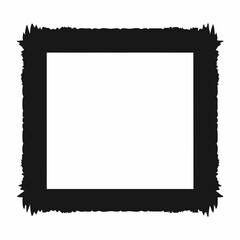 Rough-brush-frame-icon