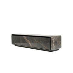 Modern Marble Media Console Sleek and Luxurious Storage Solution