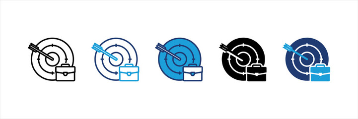 Target Multi Style Icon Set