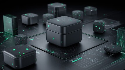 Quantum modeled price range compression tracker icon visualizing innovative approaches to market pricing strategies