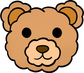 곰인형 선물 일러스트