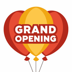 Grand opening  balloons