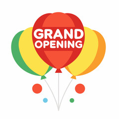 Grand opening  balloons