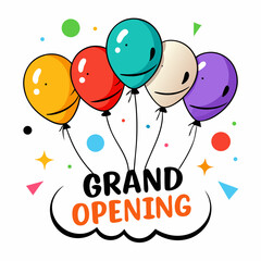 Grand opening  balloons