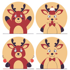 cartoon animal icons