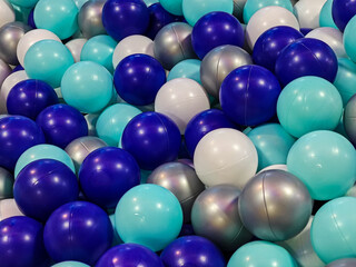 A vibrant collection of colorful balls, perfect for backgrounds and playful concepts, showcases a mix of textures and hues creating a visually stimulating and engaging composition.