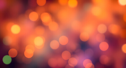 Fototapeta premium Blured Lights Abstract Background For Festive Atmosphere Or Celebration
