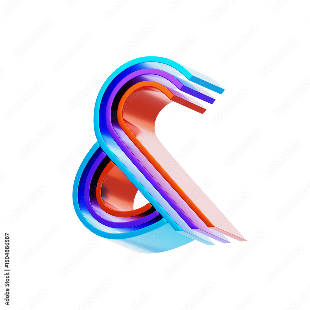Fototapete and sign symbol 3d shape parallel lines tex