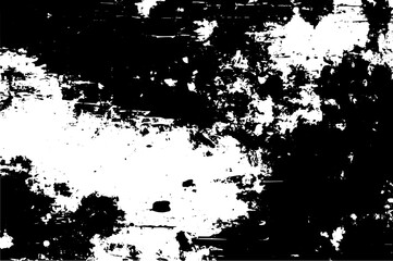 Grunge Distressed Texture, Black and White Scratched Grunge Background