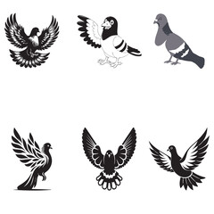 Bird Group Vector Design