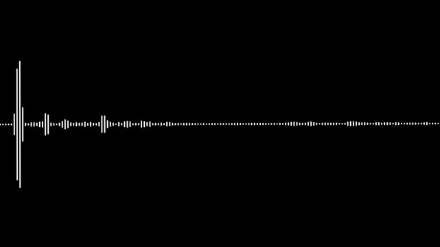 sound waves on black background, sound wave audio wave from isolated on black background.
white audio sound visualizer wave spectrum. sound waves. Abstract music wave, radio signal frequency 