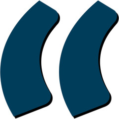 Quotation Mark. Quotation mark for quote text in fun and quirky style. Set of quote mark. Quote sign, symbols. Vector illustration.