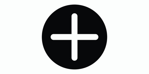 Obraz premium Add icons in glyph or solid black style. Vector