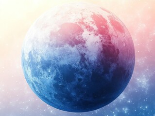 Cosmic Dreamscapes Celestial Moon Serenity Space Galaxy