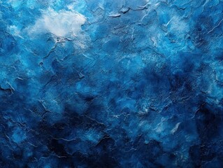 Abstract Blue Texture Background Wall Art Design