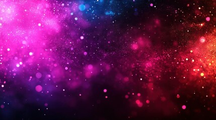 Vibrant cosmic nebula space background colorful galaxy