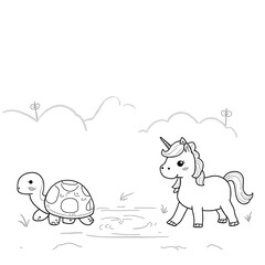 Slow and steady meets sparkle and speedy