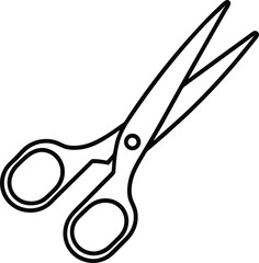 scissors isolated on white background