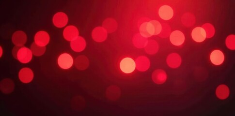 Red blurred lights, abstract holiday shimmer, festive backdrop, happy, celebration