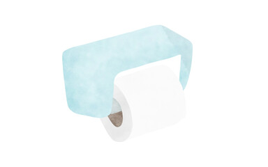 roll of toilet paper