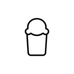 ice cream soft icon