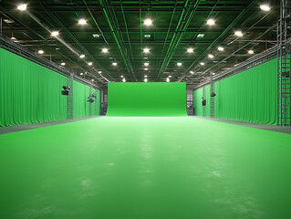 empty parking garage