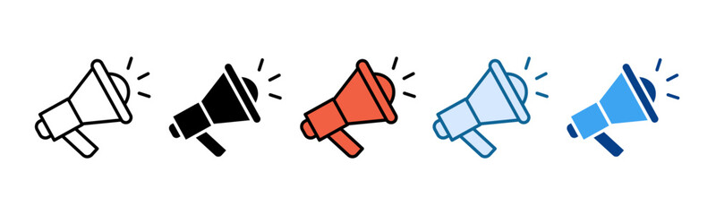 Marketing Icon Set Multiple Style Collection