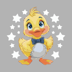 A cute and friendly duck logo featuring a minimalist and clean design. Perfect for kids’ brands, pet stores, eco-friendly products, educational apps, and casual businesses. The logo symbolizes playful